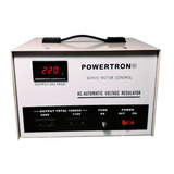 Regulador De Voltaje 1 Kva 220 Volts Bifásico Powertron ®