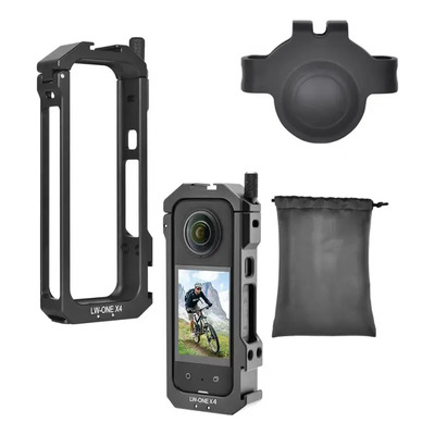 Jaula Protectora De Aluminio Para Insta360 X4 Accesorios