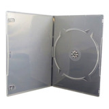 25 Estojo Capa Box Slim 7mm Dvd Transparente Amaray