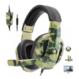 Audifonos Gamer Oivo Camuflados Para Ps4, Xbox, Pc 