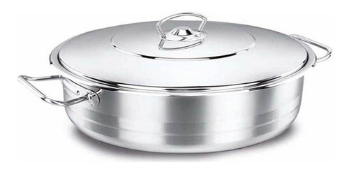 Cacerola Acero Inoxidable C/tapa 10l. Mega Cook A1943