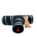 Alicedreamsky Tnel Para Gatos, Tubo Plegable Con 1 Pelota De