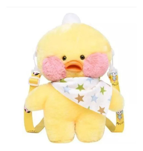 Cartera Peluche Pato Lalafanfan Varios Colores