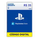 Cartão Playstation Psn Card Brasileira R$ 35 Reais