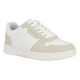 Tenis Calvin Klein Originales Mujer Comodos Casuales Blanco