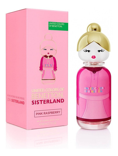 Perfume Importado Benetton Sisterland Pink Raspberry X80 Ml