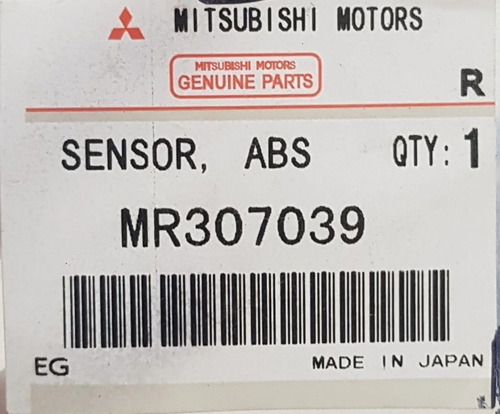 Sensor Abs Delantero Derecho  Mitsubishi  Montero Sport  Foto 4