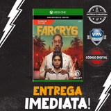 Far Cry 6 Código 25 Dígitos Xbox One S/x
