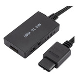 1 Conjunto, Preto Flexível N64 Para Conversor De, Adaptador