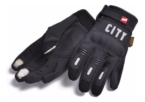 Guantes City Neopreno Impermeable Tactil Moto