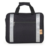 Bolsa Maletín Hombre Cloe Porta Laptop 15 Cintas Webbing Color Negro