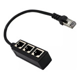 Adaptador De Cable Ethernet Network Lan 1 A 3 Rj45