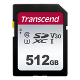 Memoria Transcend 512gb 300s Uhs-i Sdxc 100mb/s Clase 10