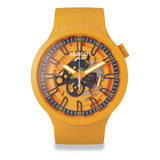 Reloj Swatch Fresh Orange Sb01o101 -  100% Original Swatch