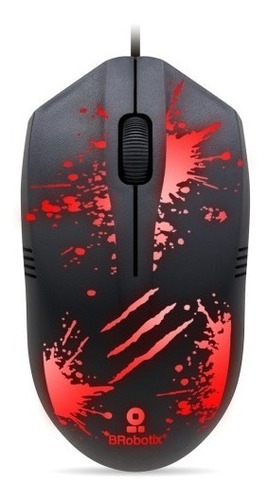 Mouse Gamer Alámbrico Xplosion Rgb Dpi Ajustable Brobotix