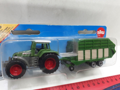 Siku 1/87  Tractor Fendt Con Remolque . Blister Sin Abrir 