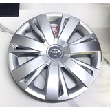 Tapones Gris 4 Polveras Toyota Corolla R 16  Envío Gratis