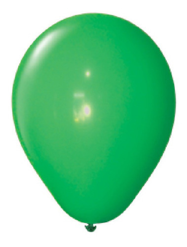 Globos Surtidos Estandar 9 X 50 Cotillon Fiesta Latex Color Color Verde Oscuro