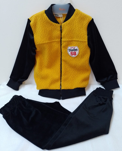 Conjunto C/ Jaqueta Luxo Infantil Menino Inverno Zafielo 069