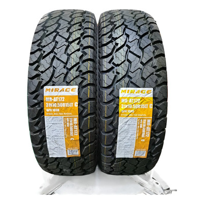 Paquete De 2 Llantas 31x10.50 R15 Mirage Mr-at172 Lt 109r | Envío gratis