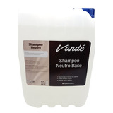 Shampoo Neutro Base Transparente 20 Lt 0% Sulfatos/parabenos