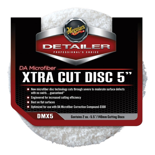 Meguiars Disco Esponja Microfibra Extra Corte Dmx5 Xtra Cut 