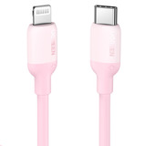 Cable Carga Rápida Usb- C A Lightning Mfi Certified Ugreen Color Rosa Claro