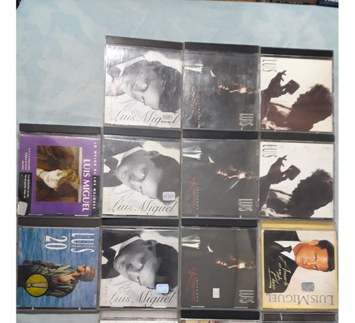 Lote Cds Originales De Luis Miguel