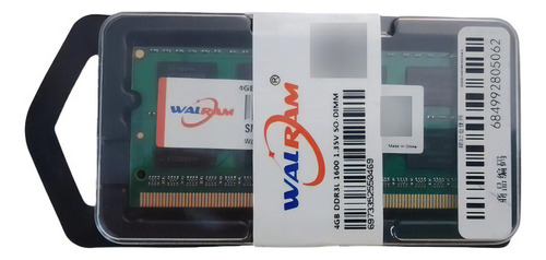 Memória Ram Para Notebooks 4gb Ddr3l 1600 Mhz 1.35v So-dimm