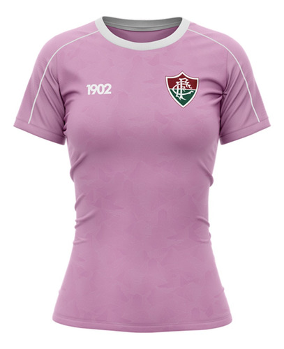 Camiseta Feminina Fluminense Fc Sea 1902 Em Dry Max