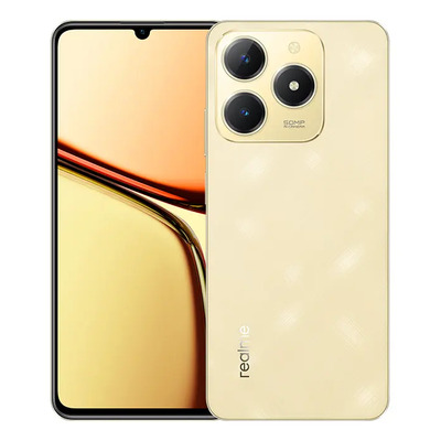 Realme C61 4gb Ram 256gb Rom Unisoc Tiger T612 6.74 '' 90hz Pantalla 50mp Ai Cámara 5000mah Ip54 Ai Impermeable Motor De Ai 15w Supervooc Dorado | Meses sin interés