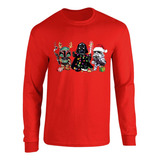 Camibuso Star Wars Navidad Comics Camiseta Navideña