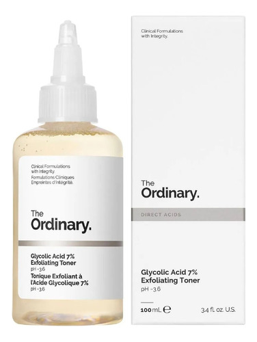 The Ordinary Tónico Exfoliante De Ácido Glicólico 7% - 100ml