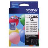 Tinta Brother Lc203bk Negro 550 Páginas Alto Rendimiento