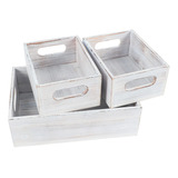 Phoenancee Caja De Madera Para Almacenamiento, Caja Decorati