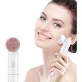 Cepillo Eléctrico De Gel  2 En 1 Para Limpieza Facial 