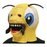 Mascara Abeja Bee Amarilla Insecto Antenas Latex Halloween