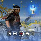 Troféu De Platina - Ghost Of Tsushima Ps4/ps5