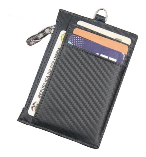 Billetera Tarjetero Antirobo Rfid Cartera Hombre Mujer