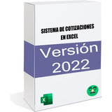 Sistema De Cotizaciones En Excel 2022 Pro