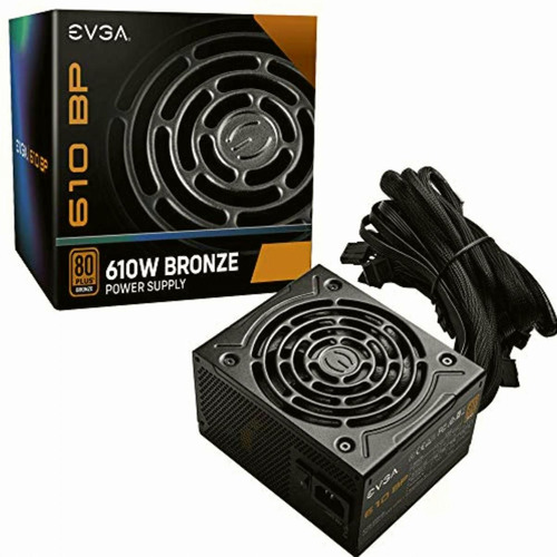 Evga 610 Bp, 80+ Bronce 600w + 10w, Fuente De Alimentación