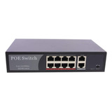 Axgear Poe Network Switch Inyector De Alimentación 8 Puertos