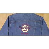 Campera De Jean Hard Rock Cafe Original Vintage Talle L. 