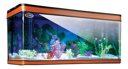 Kit De Acuario Duralumin 253 Lt Con Luz Led