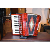 Farinelli 1302r Acordeon Rojo 25 Teclas 12 Bajos Hill