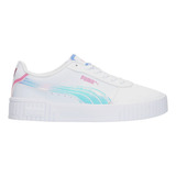 Tenis Puma Mujer Carina 2.0 Deep Dive Blanco Dama Jr