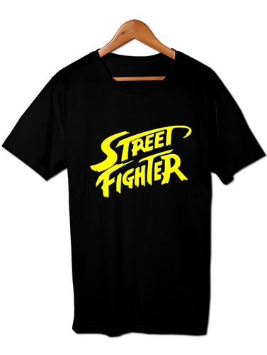 Street Fighter Logo Remera Friki Tu Eres #3