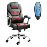 Cadeira Presidente 1 Ponto Massagem Conforto Escritório 