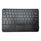 Mini Teclado Bluetooth Touchpad Negro 7' Celular Tablet Pc