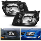 2x For 1999-2005 Vw Jetta/bora Mk4 Left Right Side Black Aab